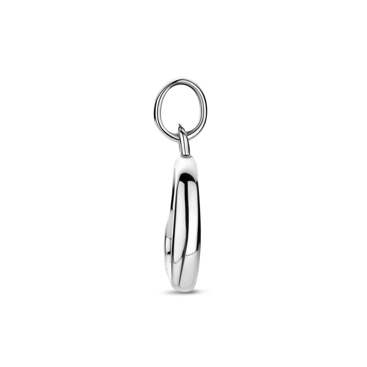 Zilveren gerhodineerde hanger hartje 17 mm - 1341924 - PansiteNederland.nl