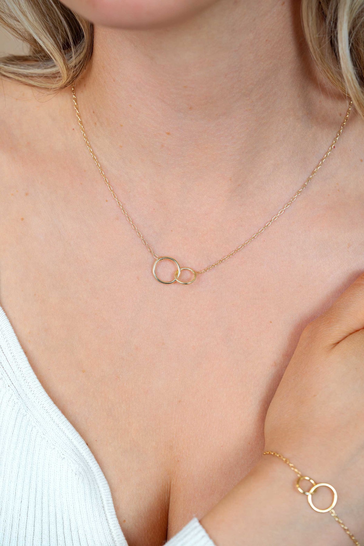 ZINZI Verguld Zilveren Ketting ZIC2275G