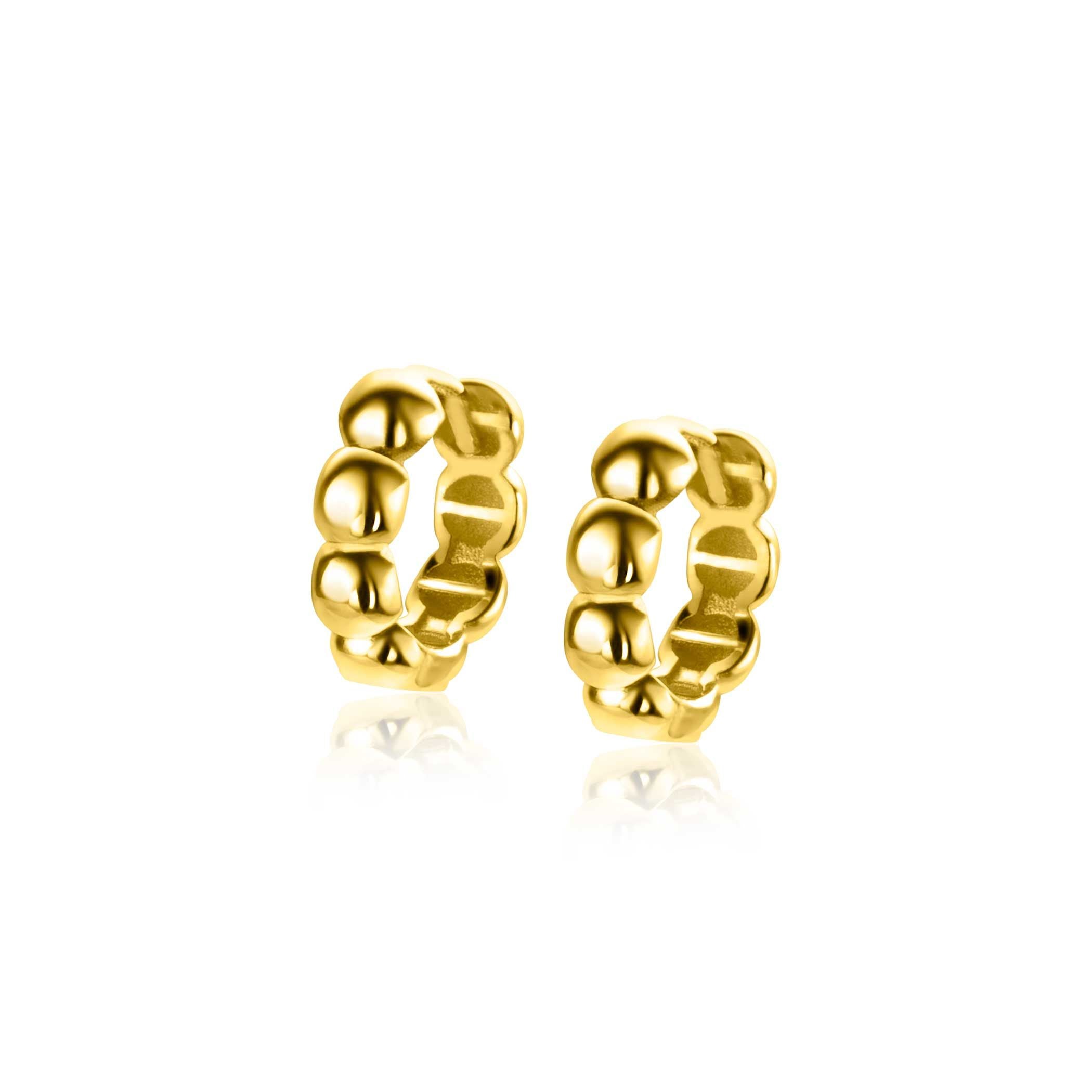 ZINZI 14K Gouden Oorbellen ZGO431 11mm