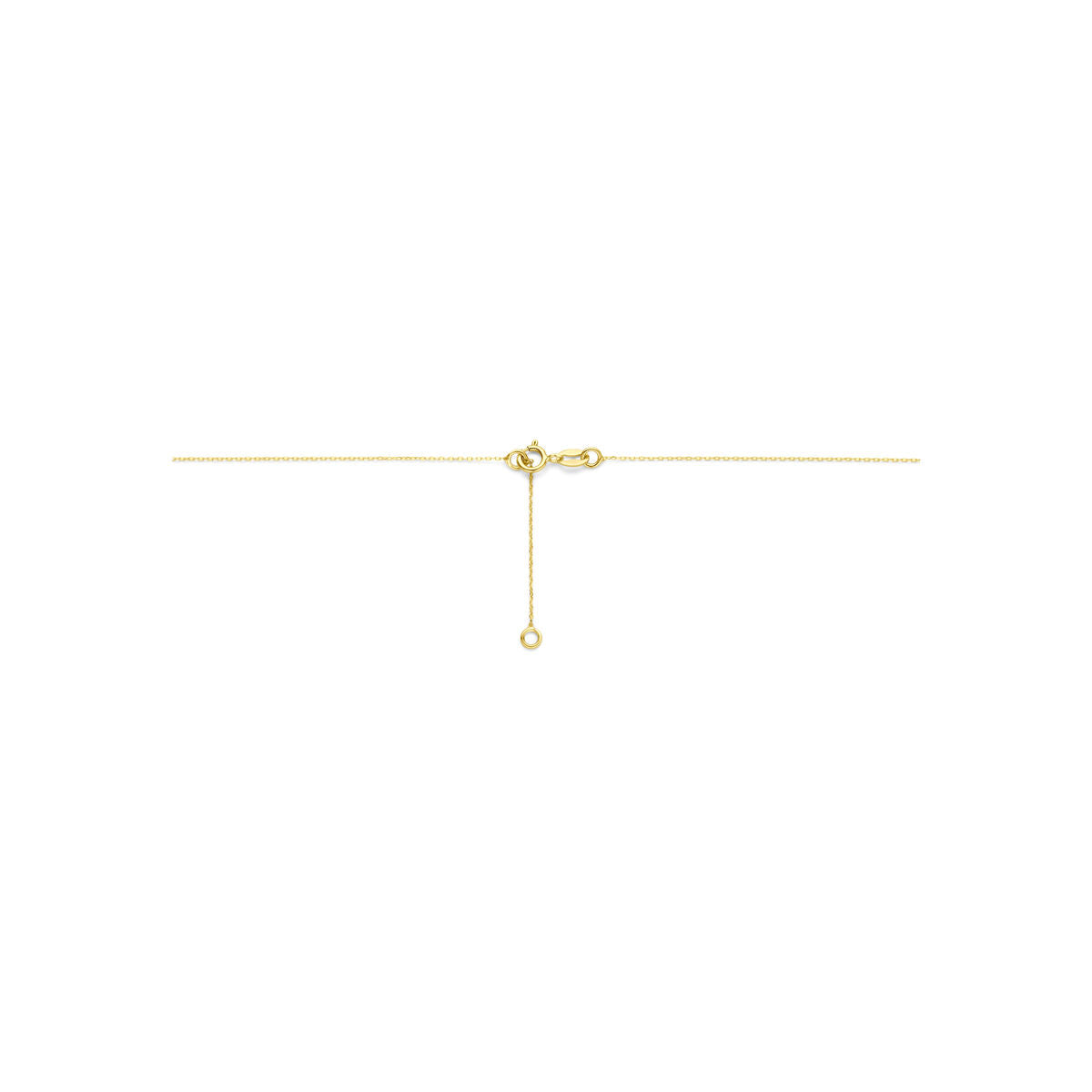 Collier bolletjes 14K geelgoud 42 - 45 cm 4036582
