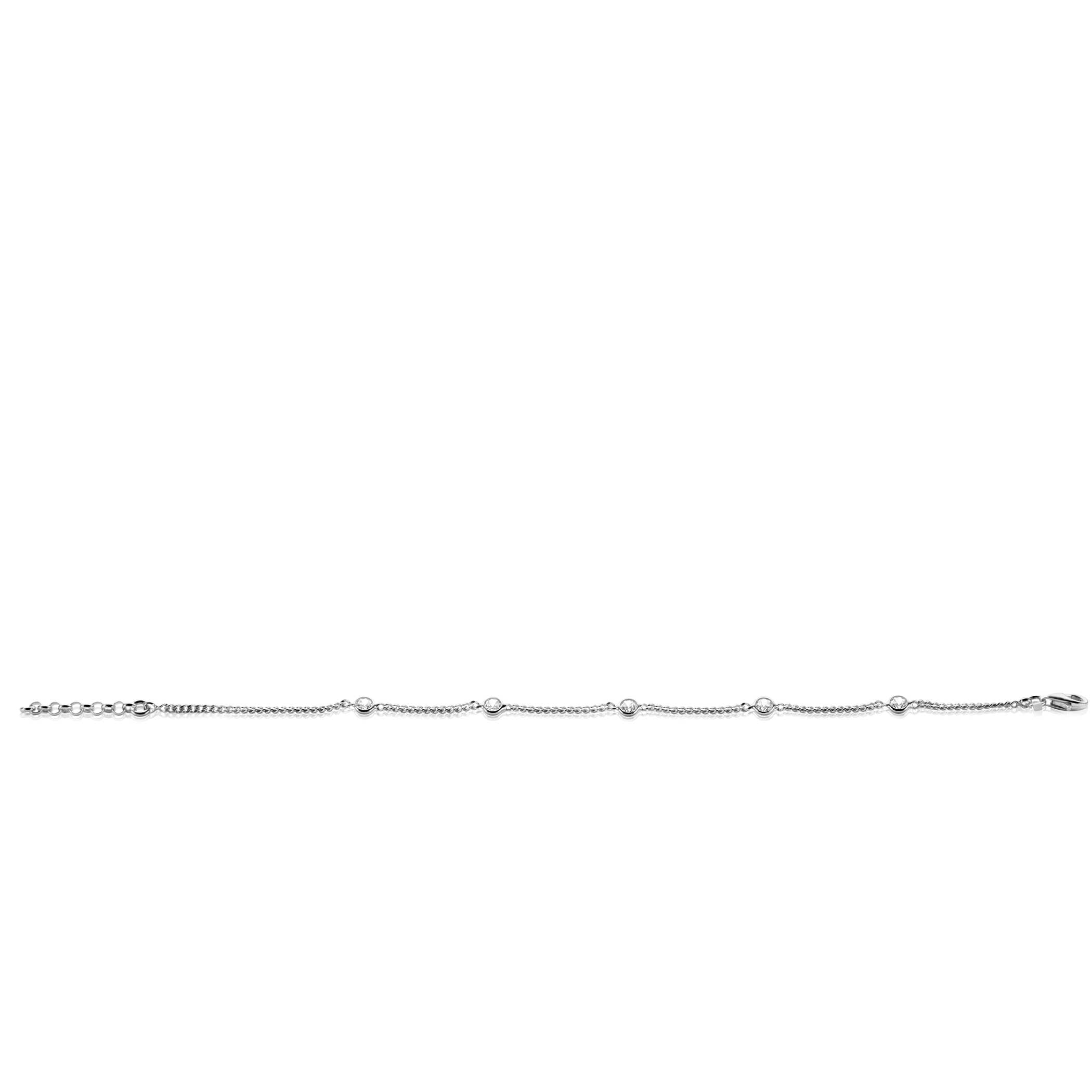 ZINZI Zilveren Armband 16,5-19 cm - ZIA2263