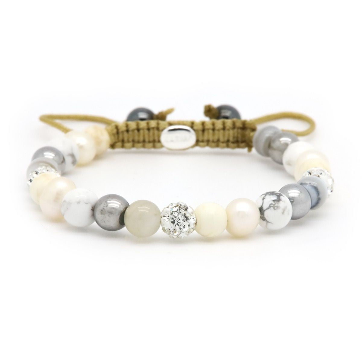 Karma armband Spiral Ice Queen XS white crystal 83979