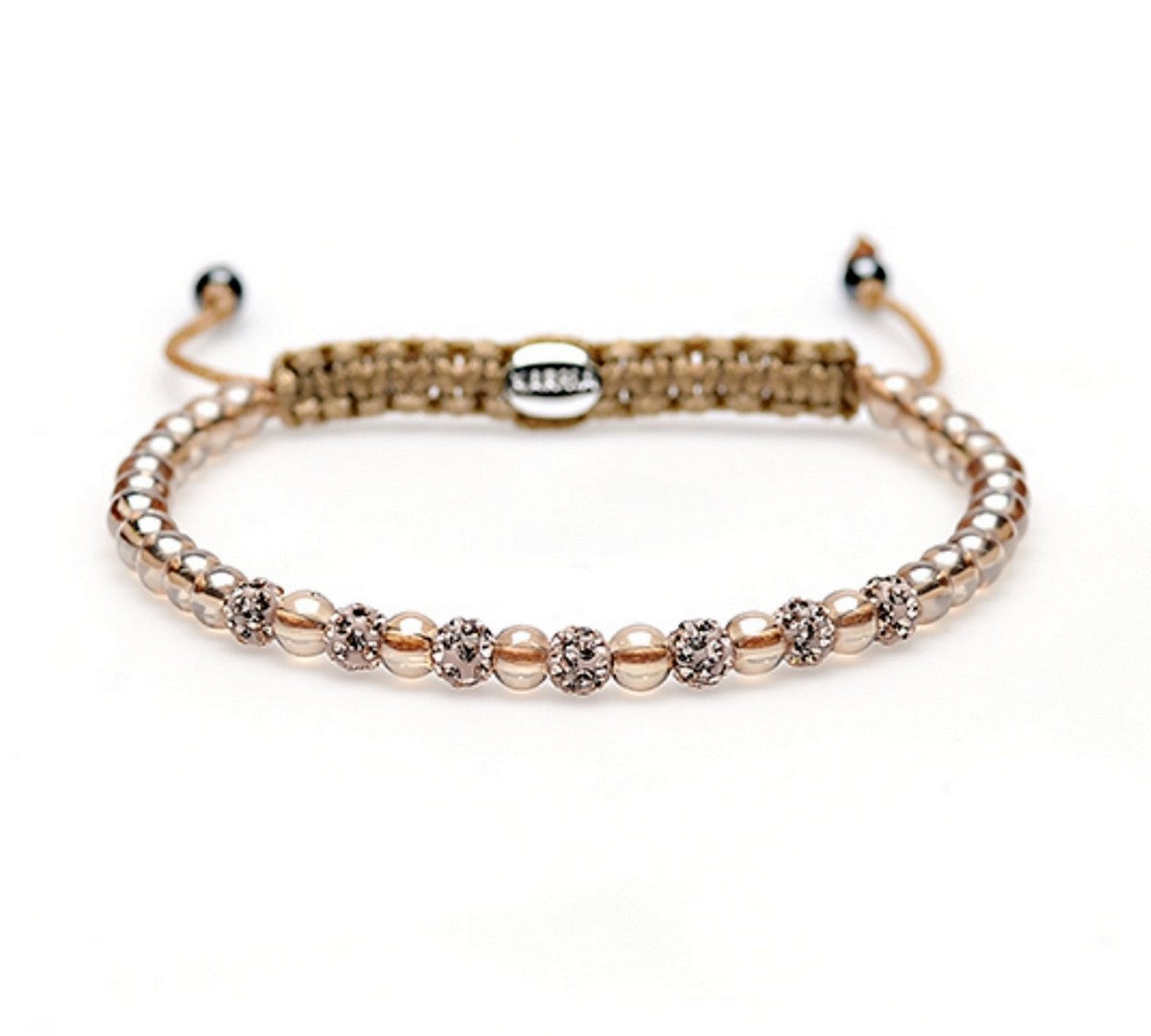 Karma armband Spiral Indian Summer xxs elastic (rose crystal) 84048EL - PansiteNederland.nl