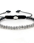 Karma armband Spiral White Crystal xxs 84148