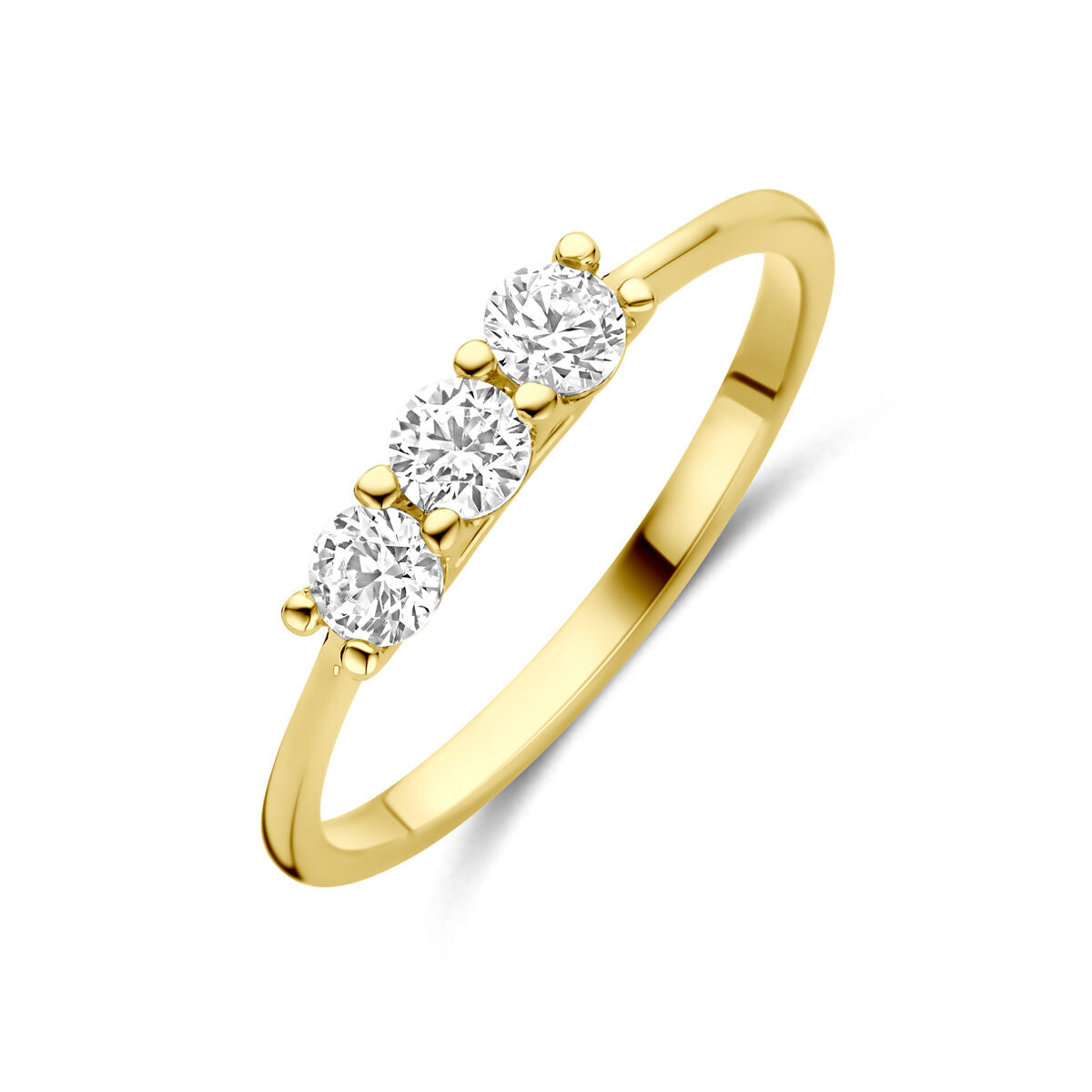 Fantasy Collection Ring zirkonia 14K geelgoud