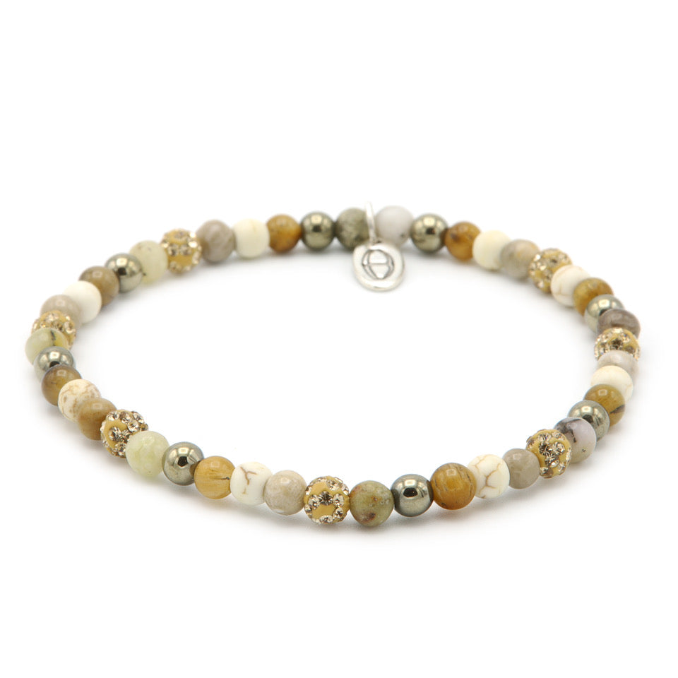 Karma Spiral Clear as Day XXS armband goud 84414EL