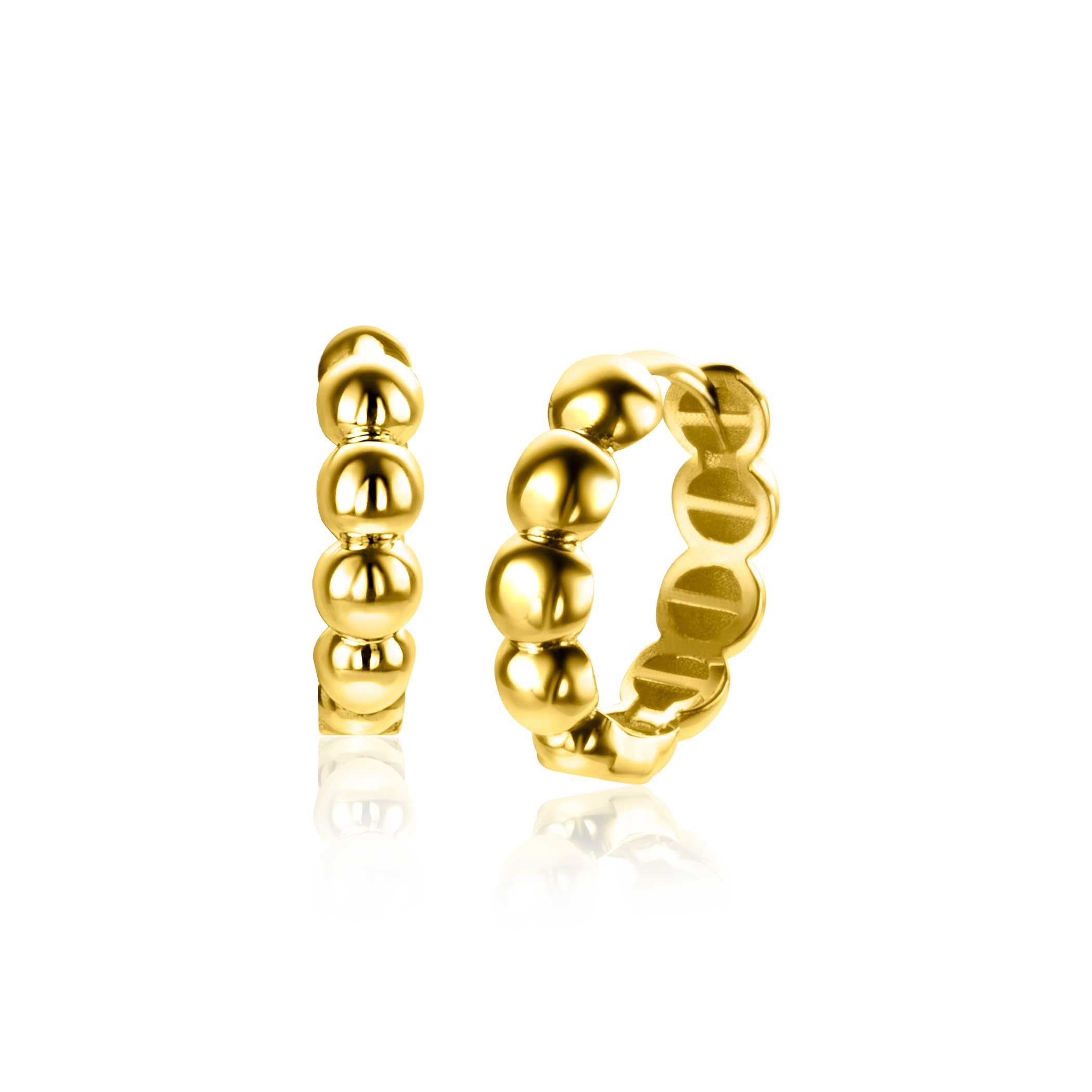 ZINZI 14K Gouden Oorbellen ZGO432 13mm
