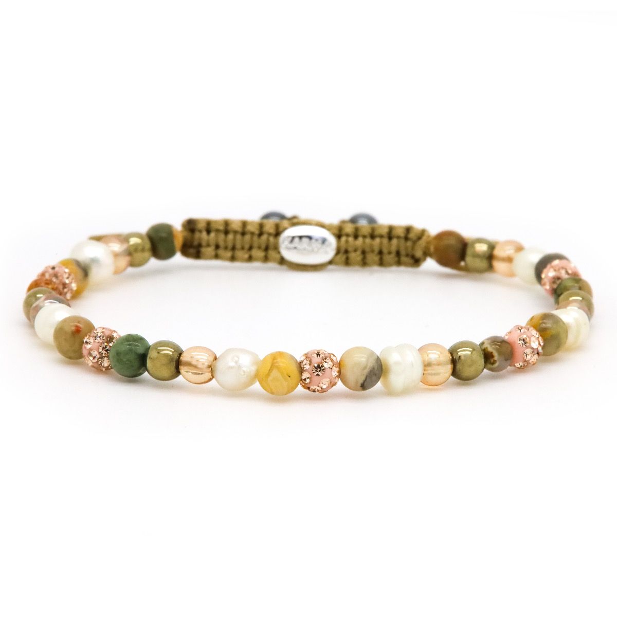 Karma armband Spiral TESSY XXS (rosegold crystal) 84589 - PansiteNederland.nl