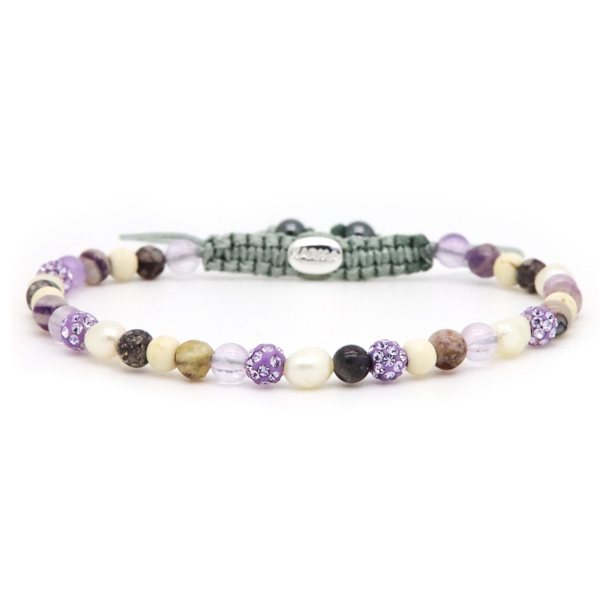 Karma armband Spiral VANIL XXS (Lavender crystal) 84600