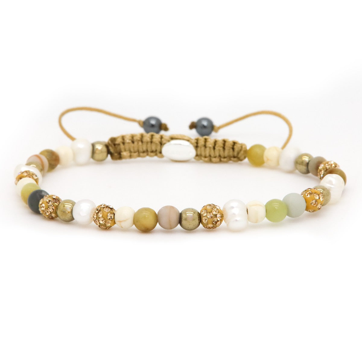 Karma armband Spiral Alice XXS (gold crystal) 84617