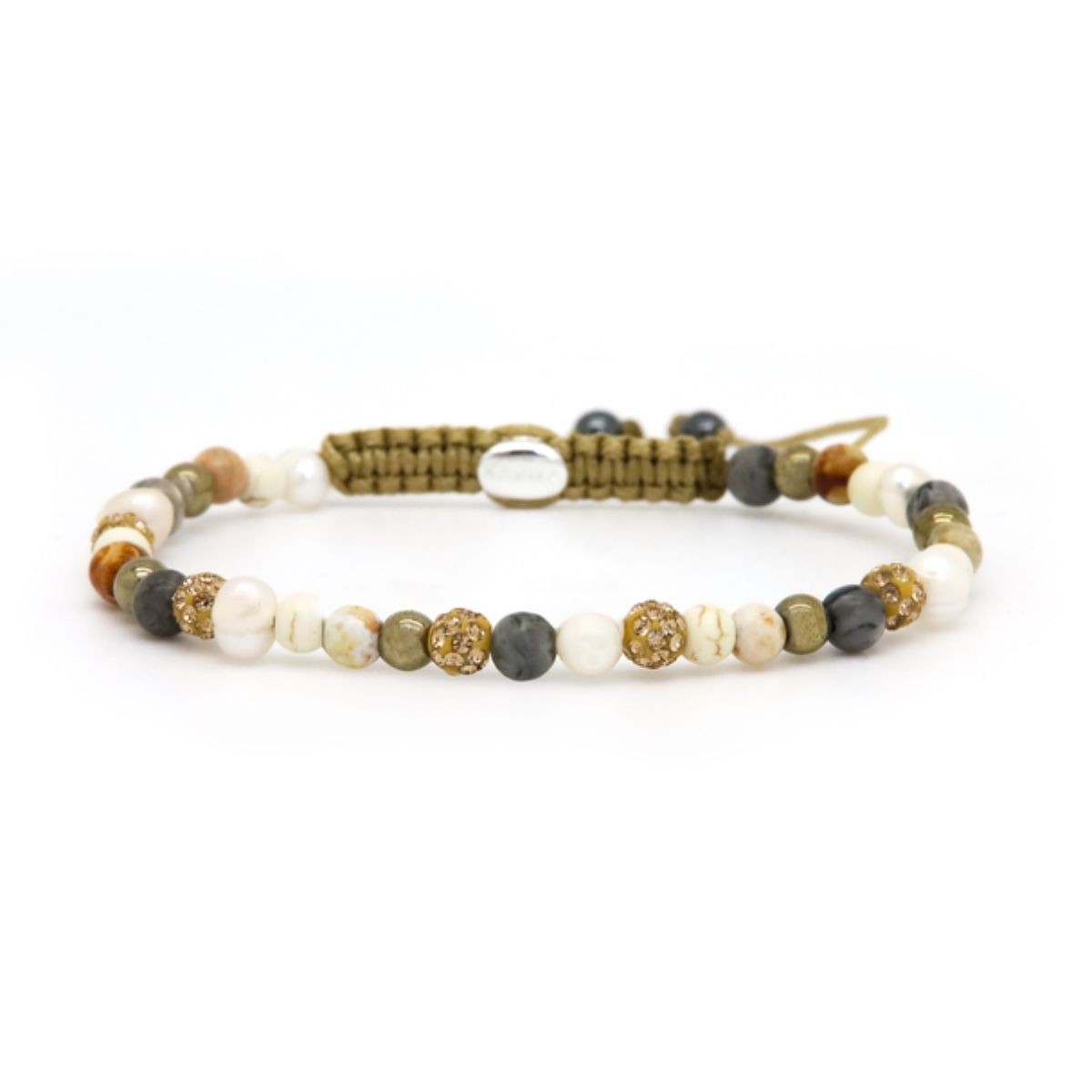 Karma armband Spiral SIERRA XXS gold crystal 84644