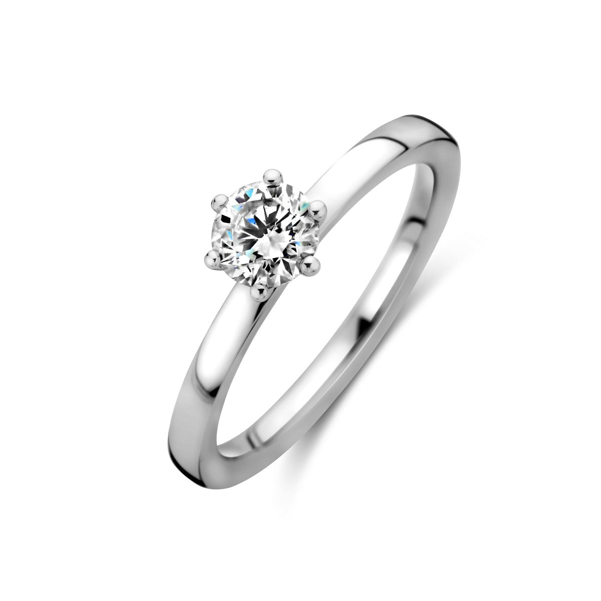 Platina Ring Diamant 0.50Ct H Si 8500021 - PansiteNederland.nl