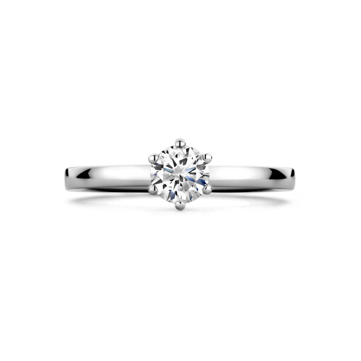 Platina Ring Diamant 0.50Ct H Si 8500021 - PansiteNederland.nl
