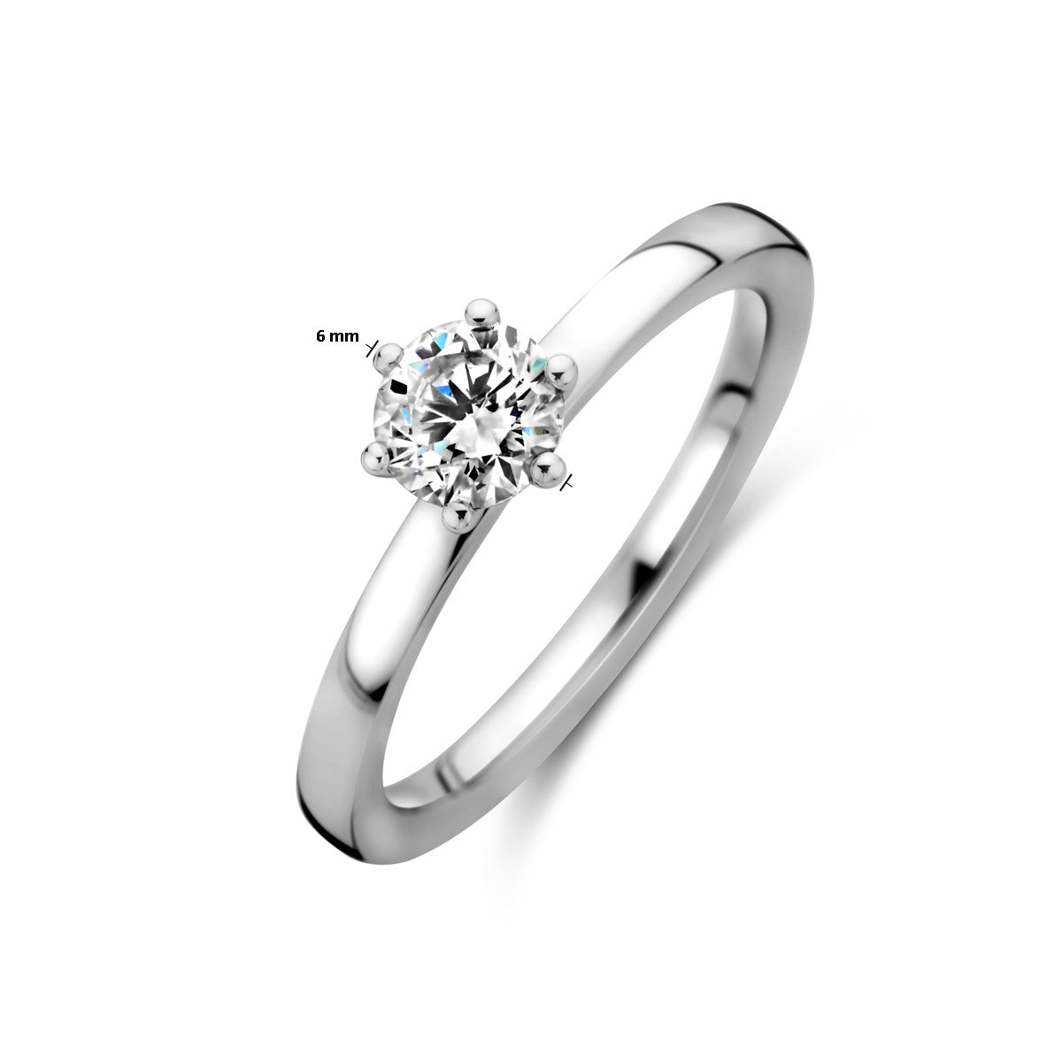 Platina Ring Diamant 0.50Ct H Si 8500021 - PansiteNederland.nl