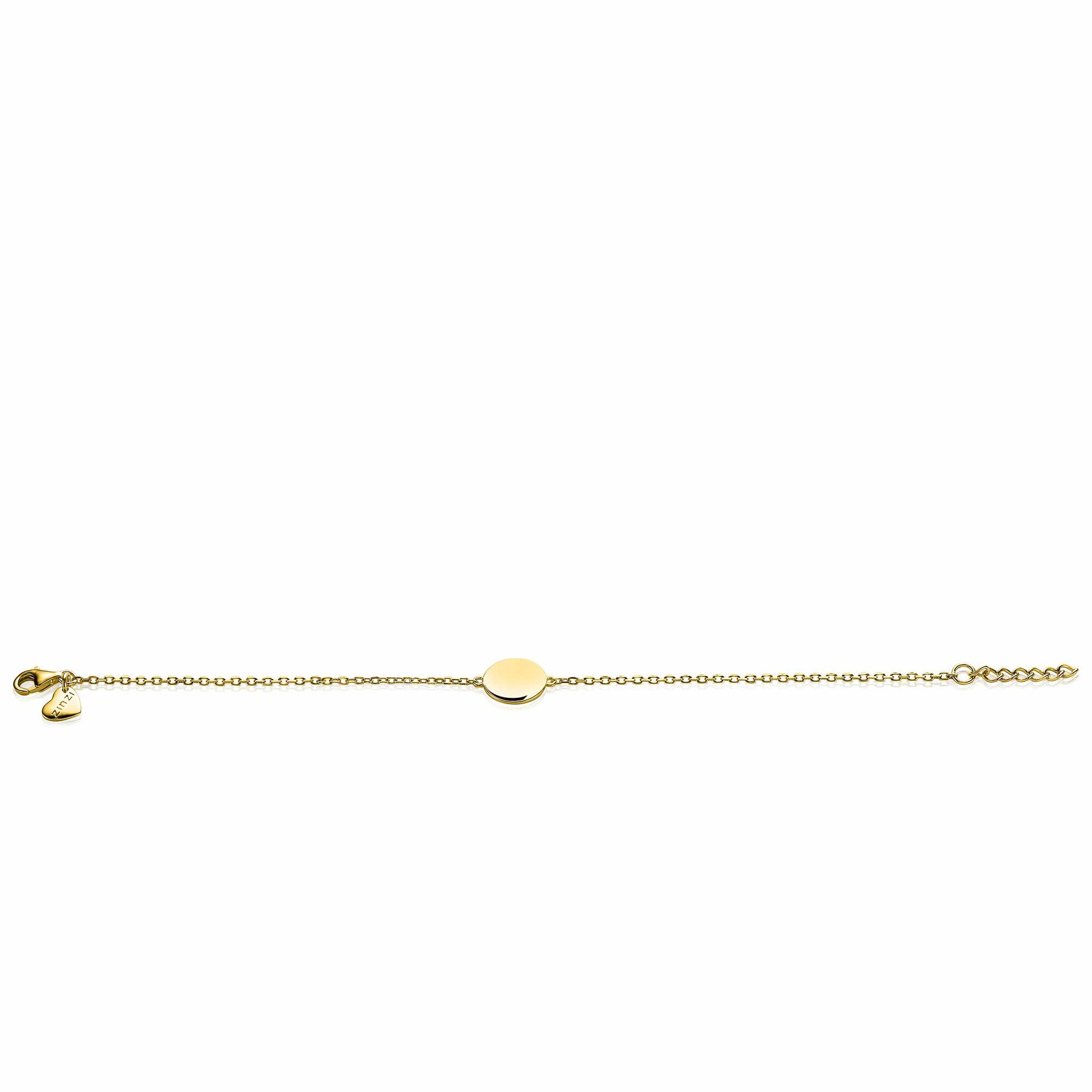 ZINZI Verguld Zilveren Armband 17-20 cm - ZIA2345G