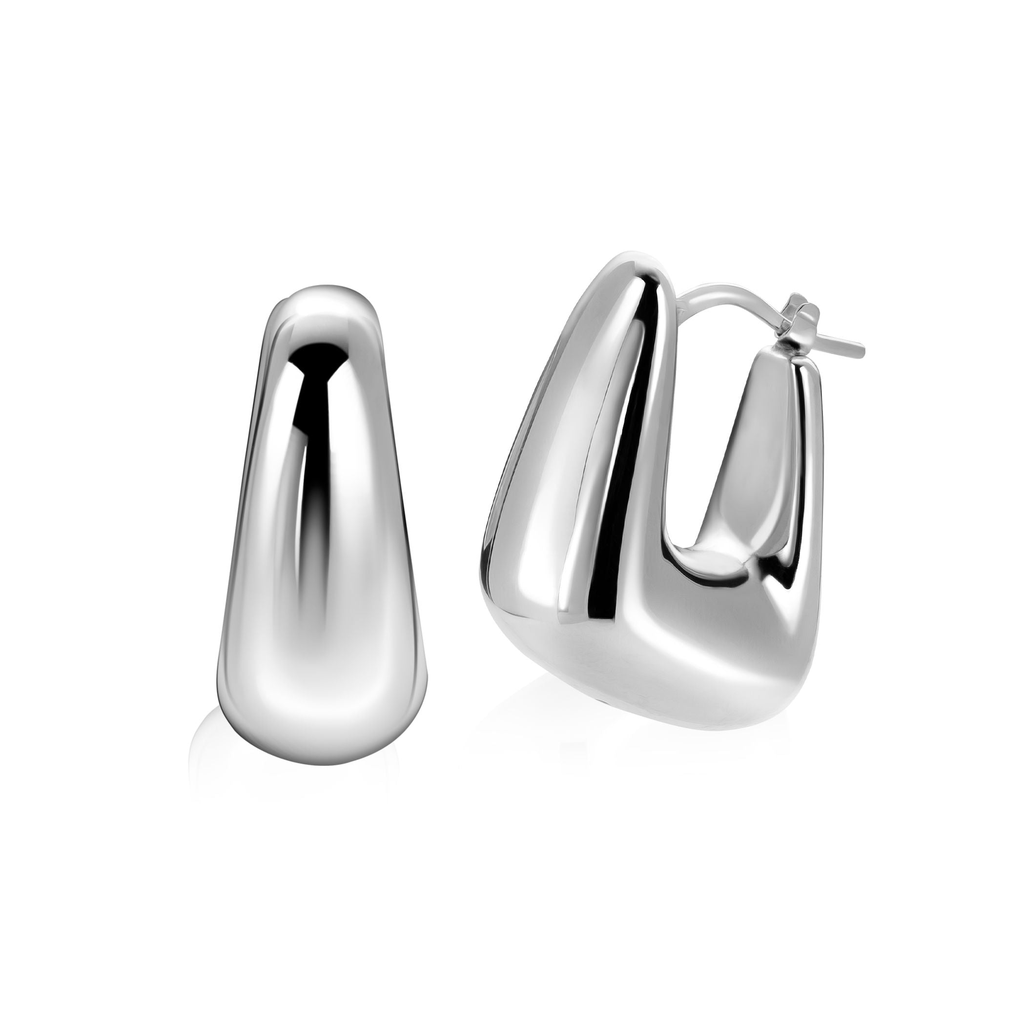 ZINZI Zilveren Oorbellen 24mm - ZIO2747