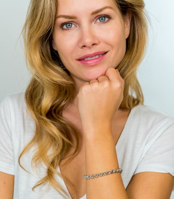 ZINZI Zilveren Armband 18,5 cm - ZIA1729