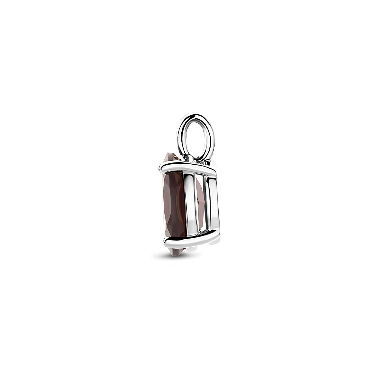 Zilveren gerhodineerde hanger granaat 14 mm - 1340977 - PansiteNederland.nl