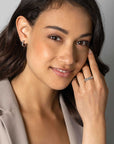 ZINZI zilveren ring met rolex-style schakels en de middenbaan bezet met witte zirkonia's 5mm breed ZIR2504 - PansiteNederland.nl