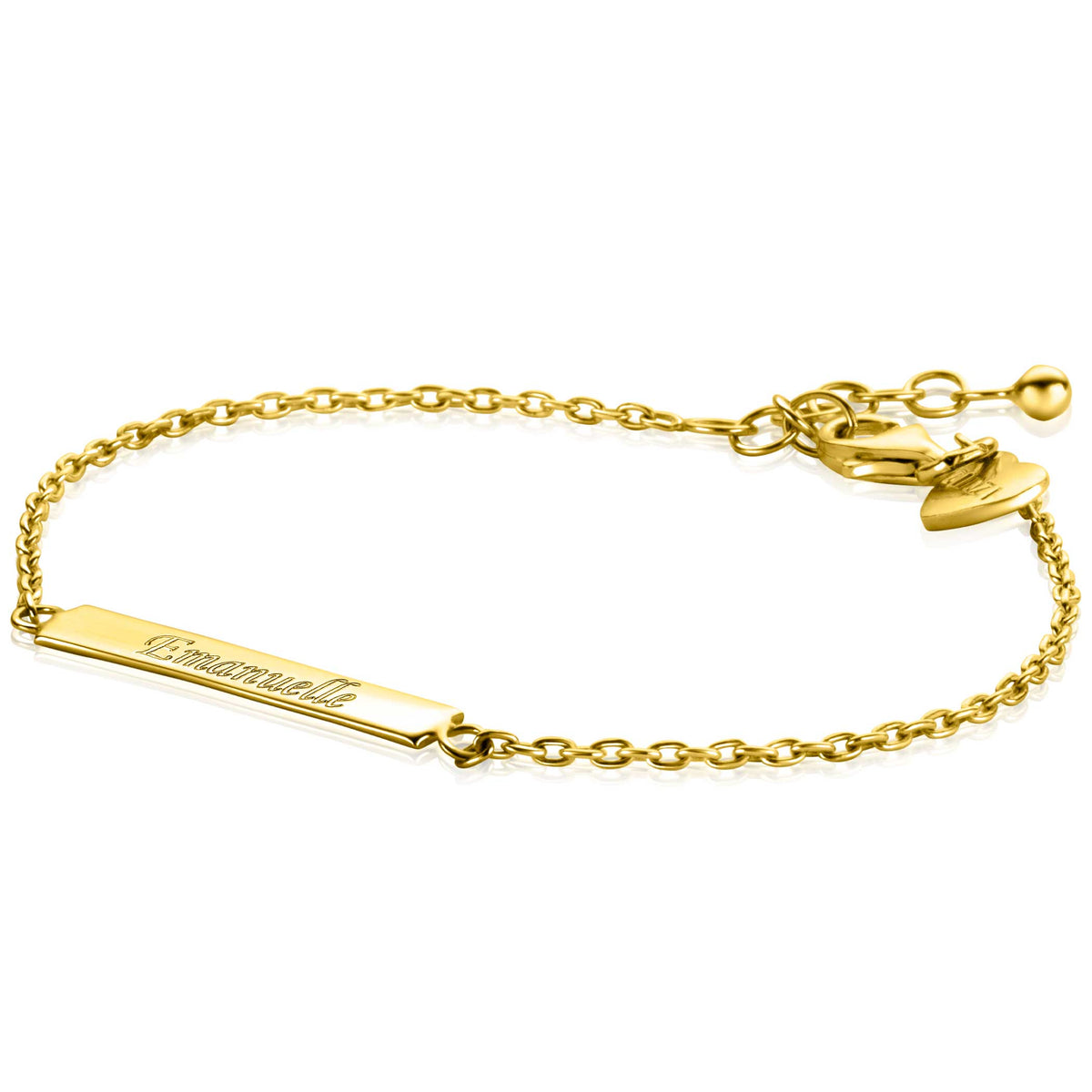 ZINZI Verguld Zilveren Armband 17-20 cm - ZIA2344G