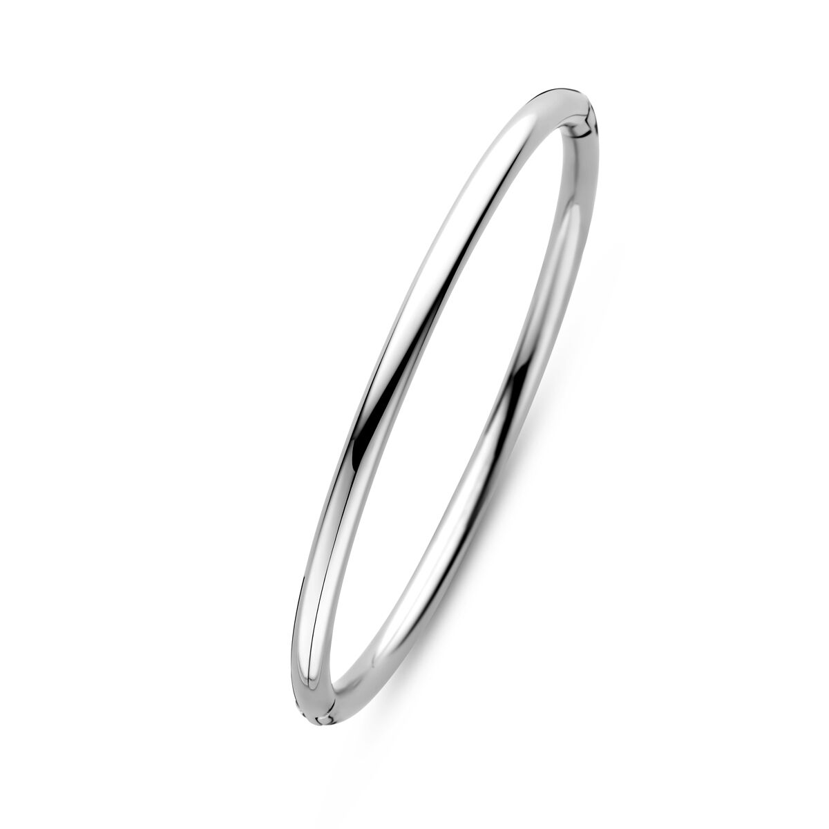 Fantasy Collection Bangle scharnier ronde buis 4 mm 60 mm edelstaal