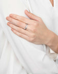 Zinzi ring ZIR1360 - Zilver 925 - Zirkonia