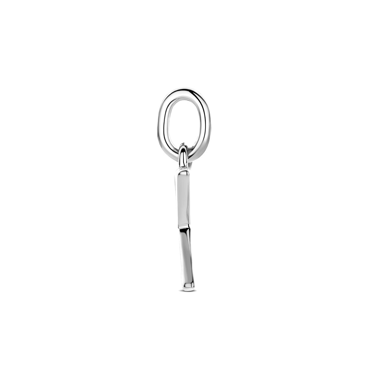 Hanger letter Z 13 mm zilver gerhodineerd #Letter_Z