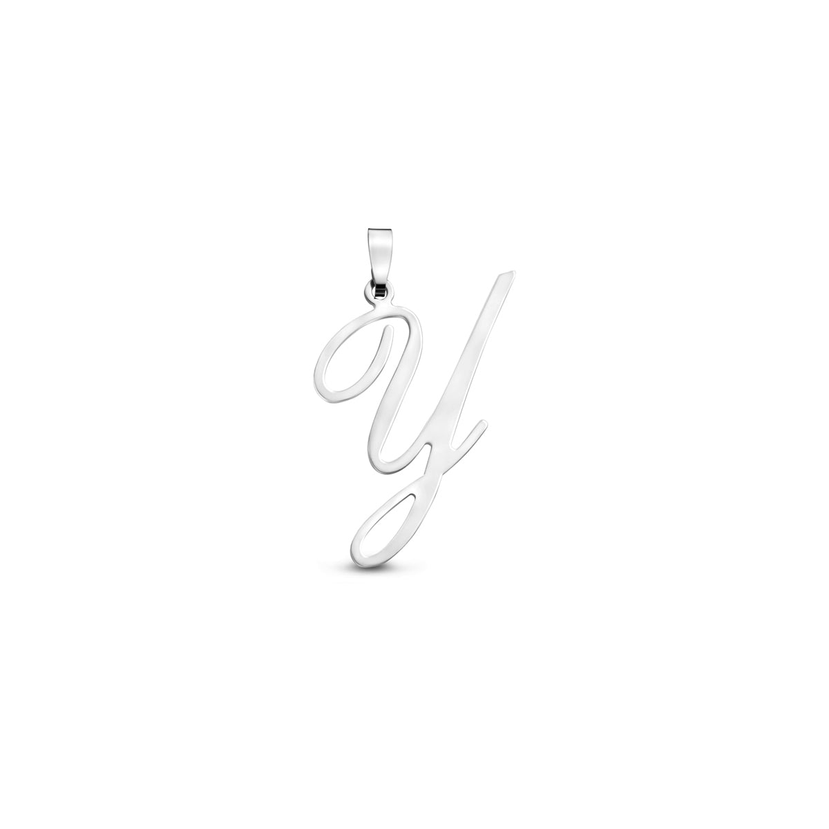Hanger sierletter Y 22 mm zilver #Letter_Y