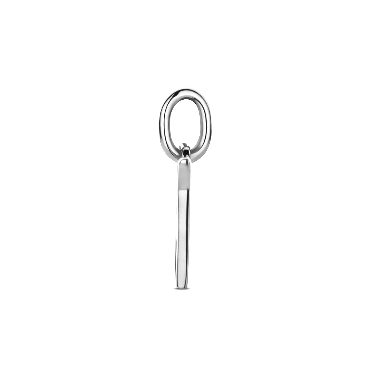 Hanger letter M 11 mm zilver #Letter_M