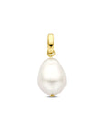 zilver verguld (geel) hanger parel 20 mm 1 micron - 2104056 - PansiteNederland.nl
