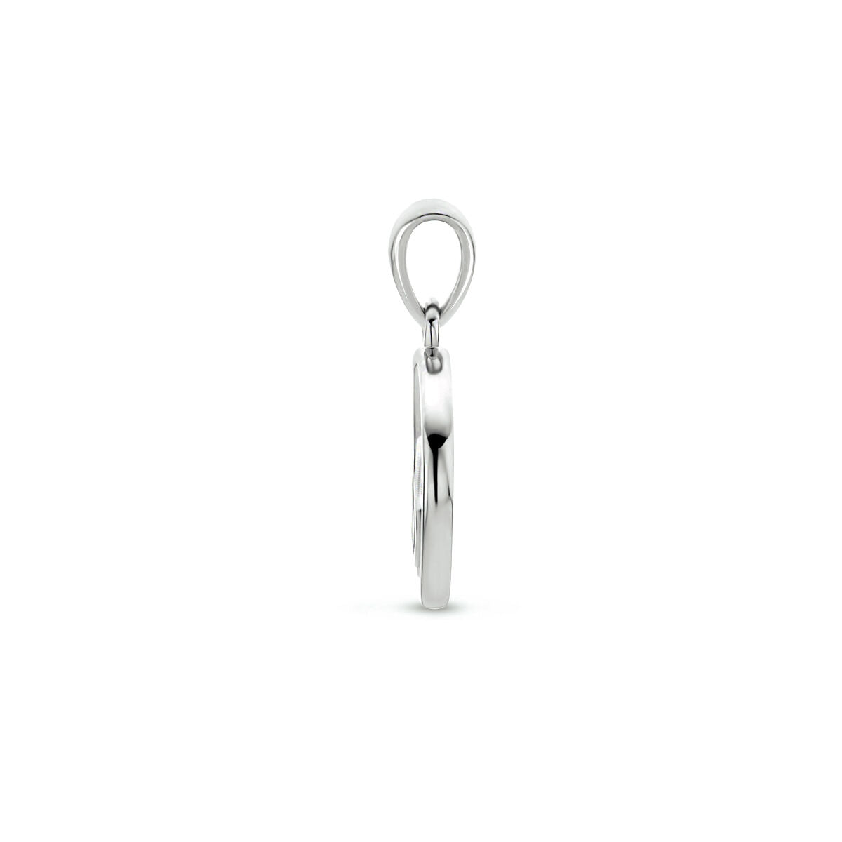 zilver gerhodineerd hanger hartjes zirkonia 1335269 - PansiteNederland.nl
