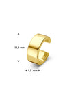 Zilveren vergulde ear cuff 11,5 mm 1 micron - 2104084