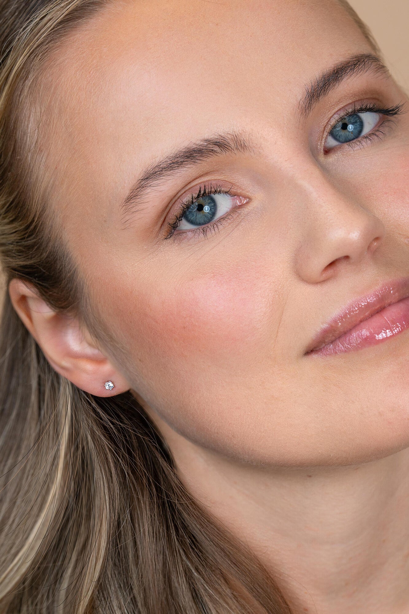 ZINZI 14K Gouden Oorbellen ZGO562 wit