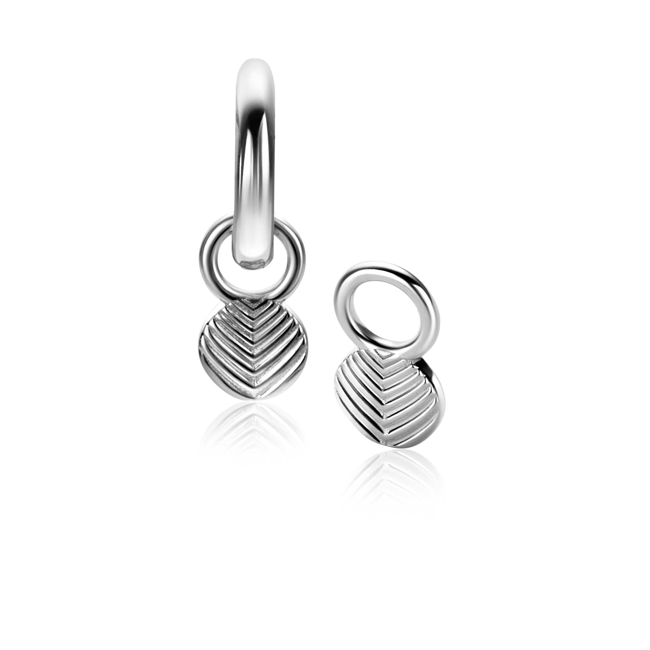 ZINZI Zilveren Oorbedels 11mm - ZICH2644