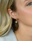 ZINZI gold plated zilveren oorbedels zon 8mm ZICH2741 (zonder oorringen) - PansiteNederland.nl