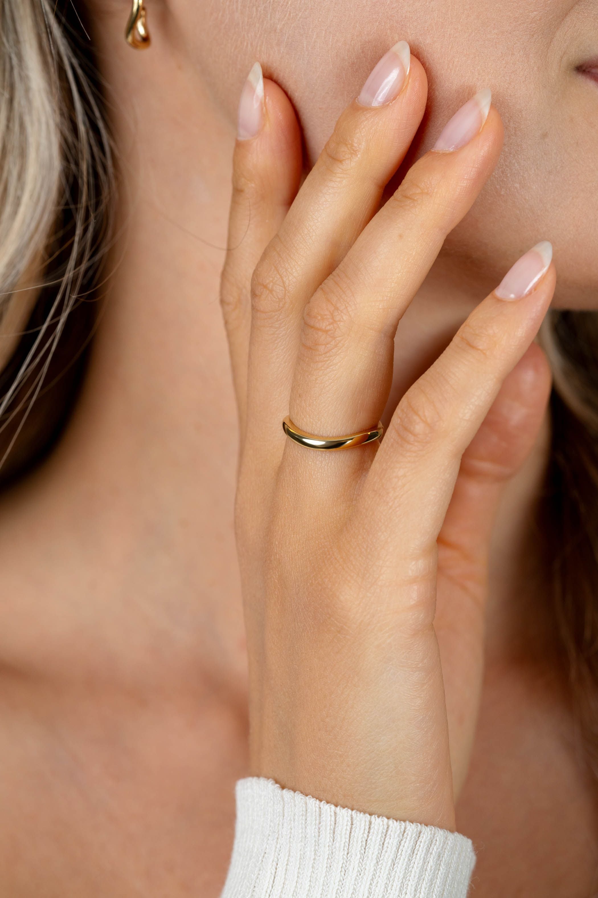 ZINZI Verguld Zilveren Ring - ZIR2656G