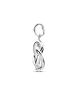 Zilveren gerhodineerde hanger zirkonia 15 mm - 1341264 - PansiteNederland.nl