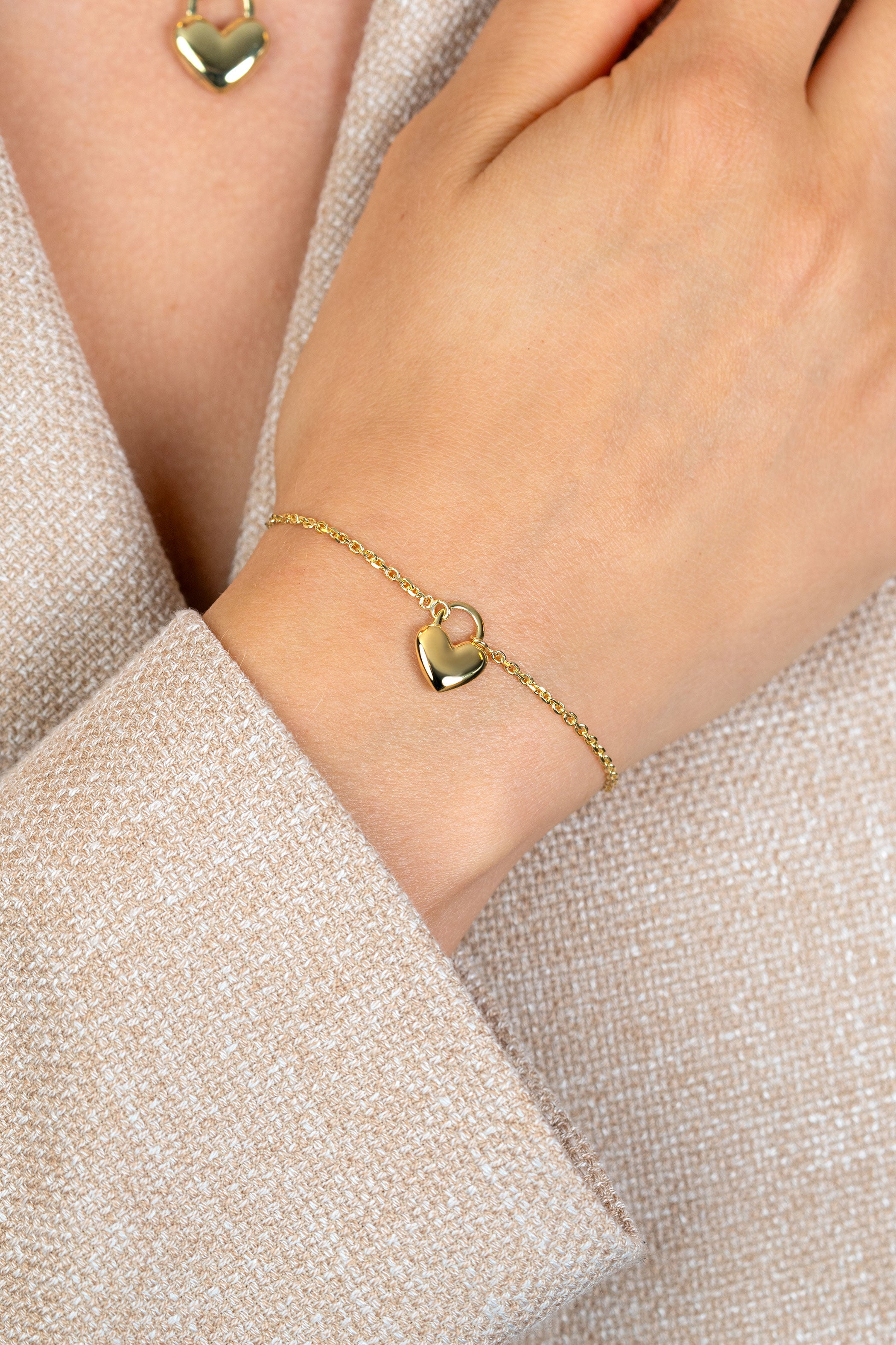ZINZI Verguld Zilveren Armband 17-20 cm - ZIA2673G