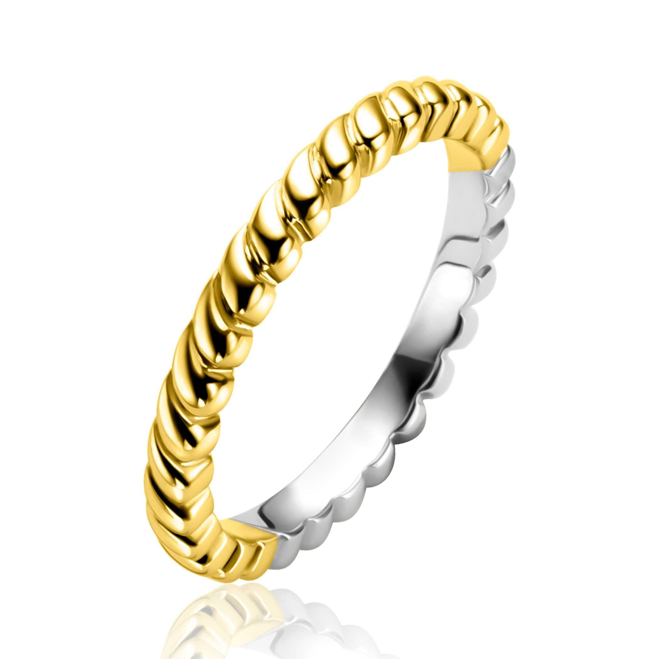 ZINZI Verguld Zilveren Ring - ZIR2688G