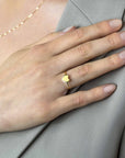 ZINZI Gold 14 karaat gouden ring met glanzend hartje ZGR486 - PansiteNederland.nl