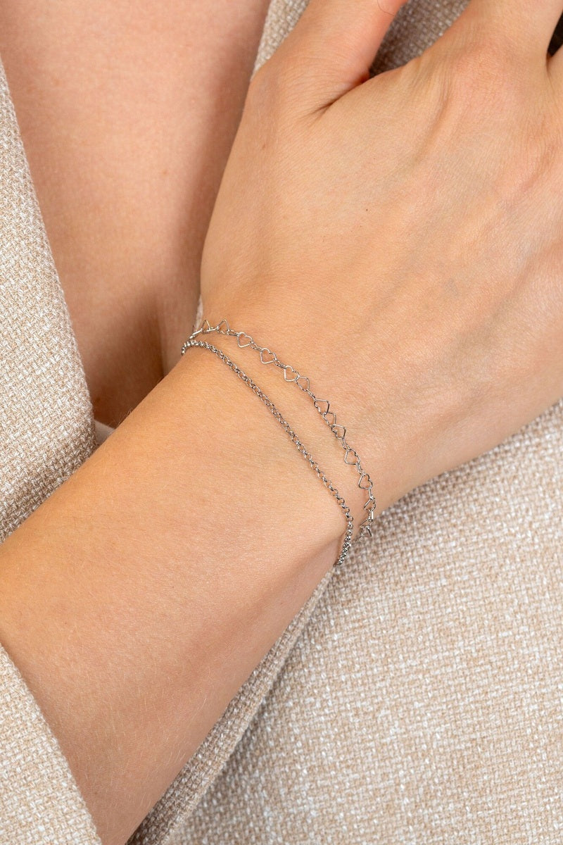 ZINZI Zilveren Armband 16-18,5 cm - ZIA2775