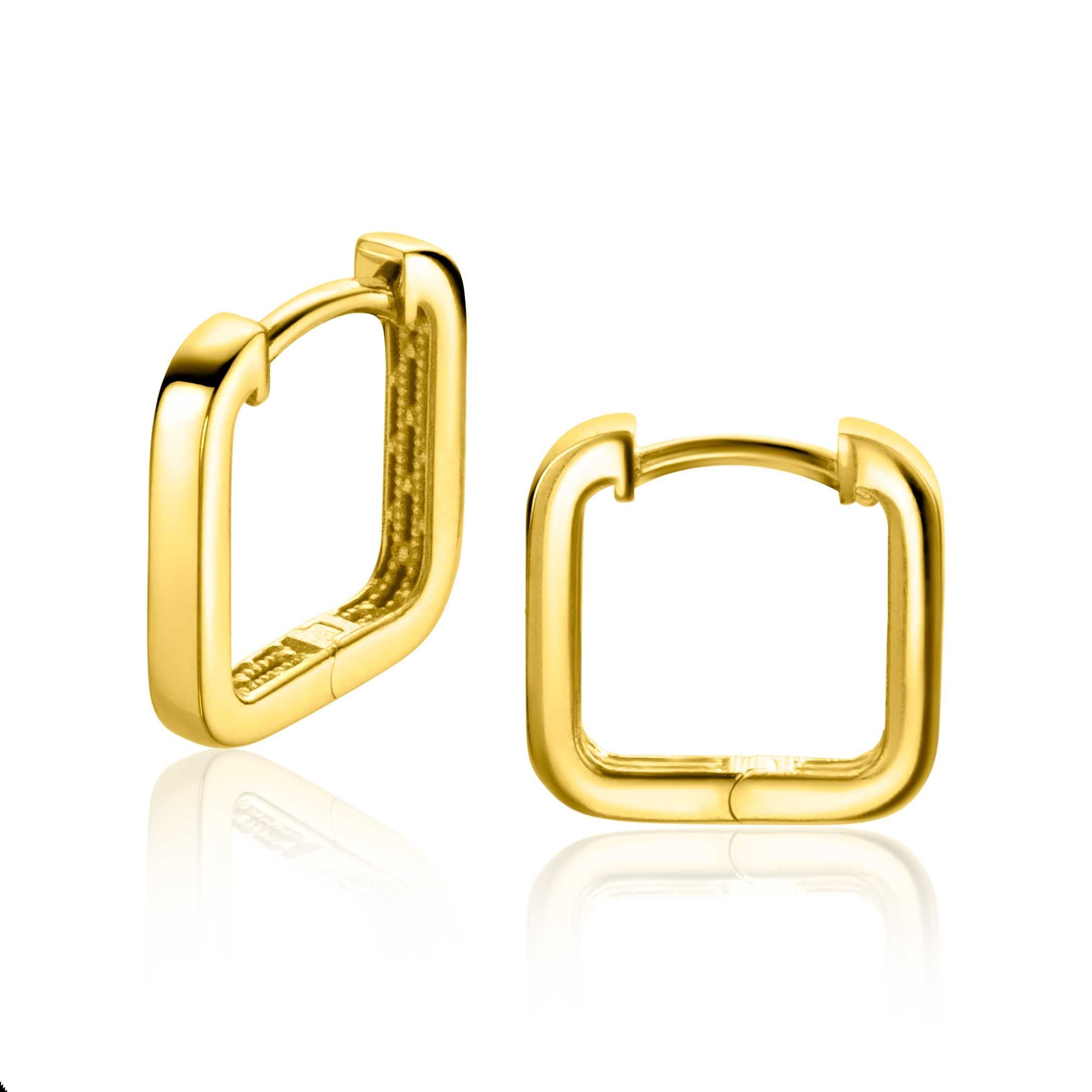 ZINZI 14K Gouden Oorbellen ZGO323 12mm