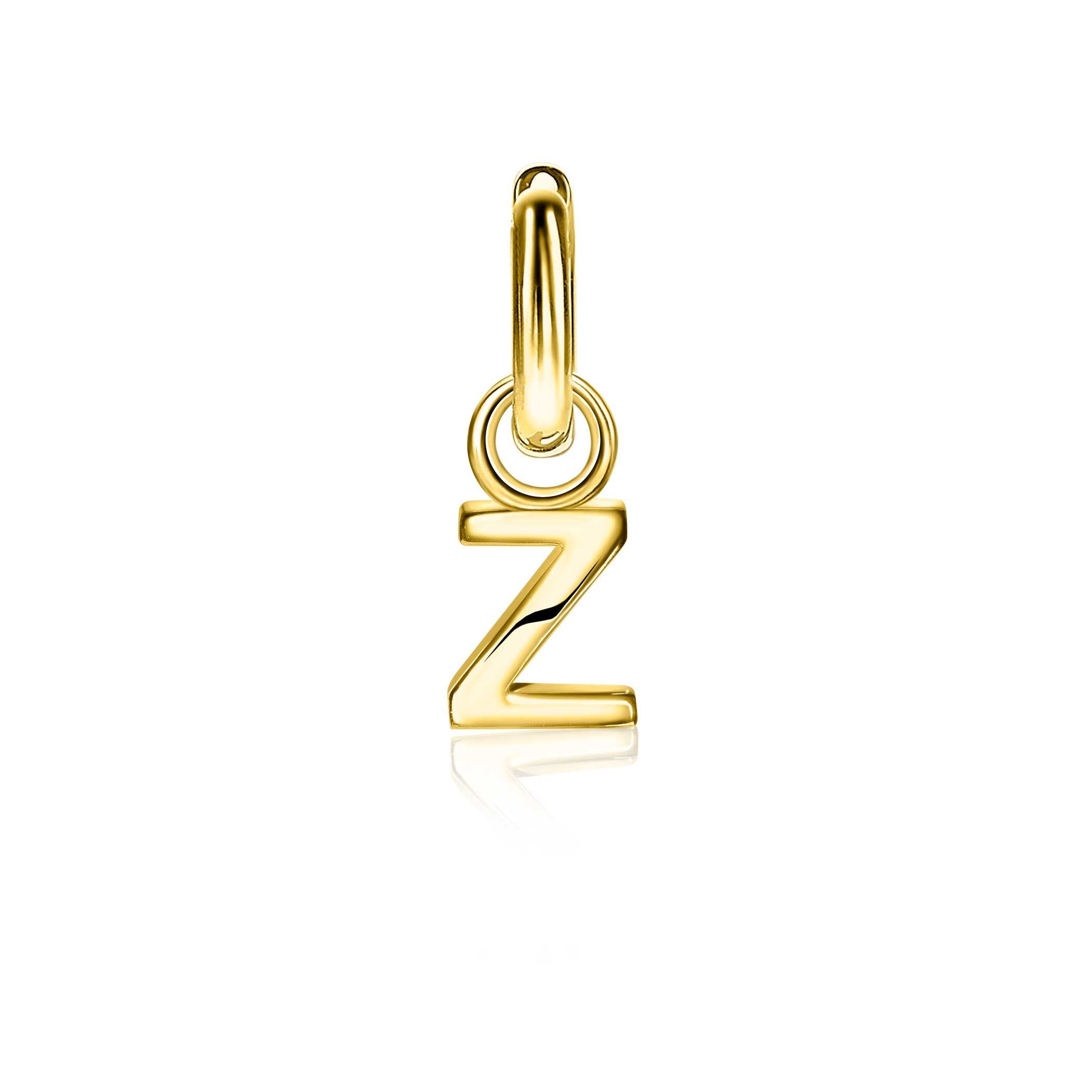 ZINZI Verguld Zilveren Oorbedel - ZICH2145Z