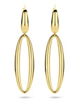 14K geelgouden oorhangers schakel 42 mm - 4034462 - PansiteNederland.nl