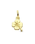 9K Geelgouden 9k hanger klavertje 7,5 mm - 8000282 - PansiteNederland.nl