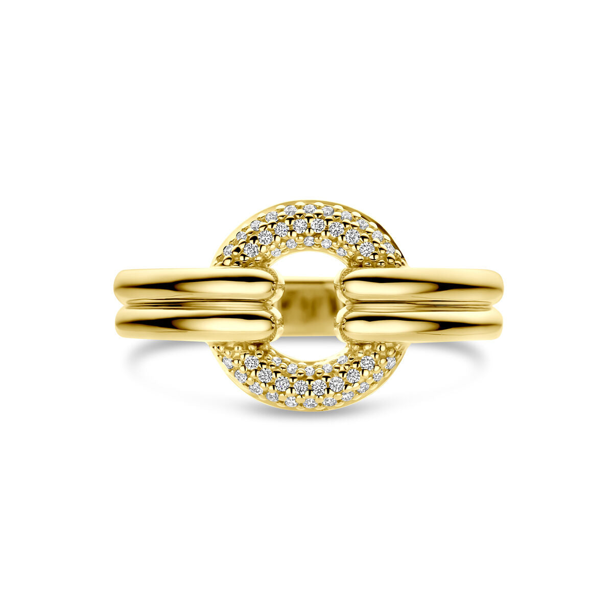 Fantasy Collection Ring diamant 0.13ct h si 14K geelgoud