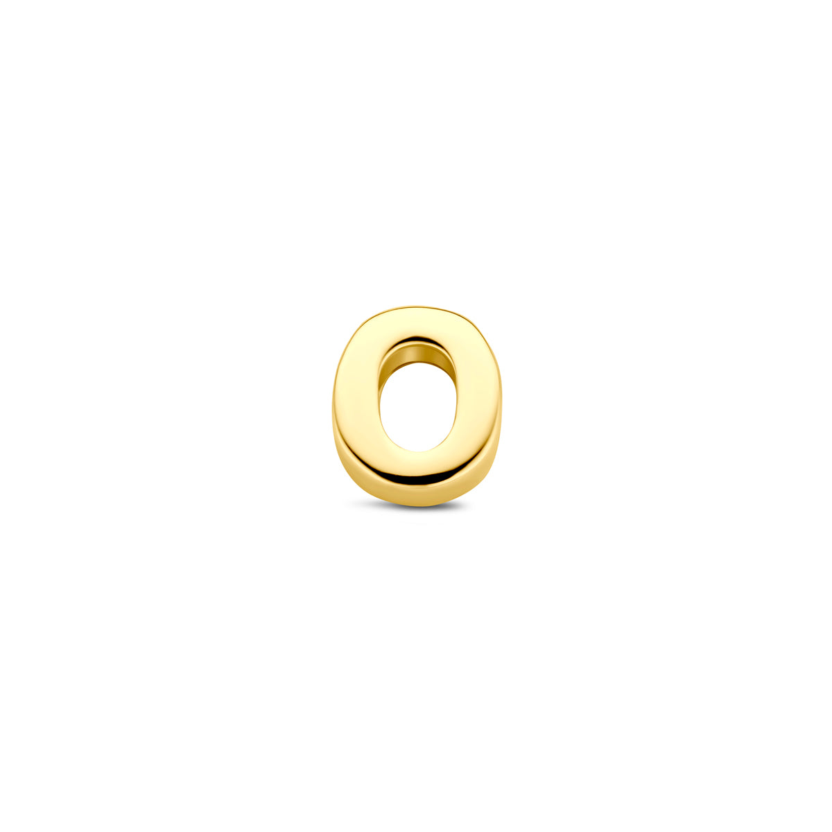 Hanger letter O 5,5 mm 9K geelgoud #Letter_O
