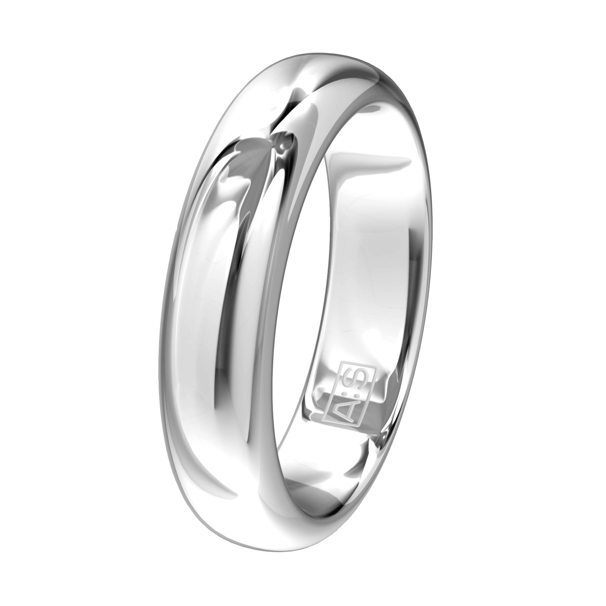 Aller Spanninga Trouwring 103 Zilver
