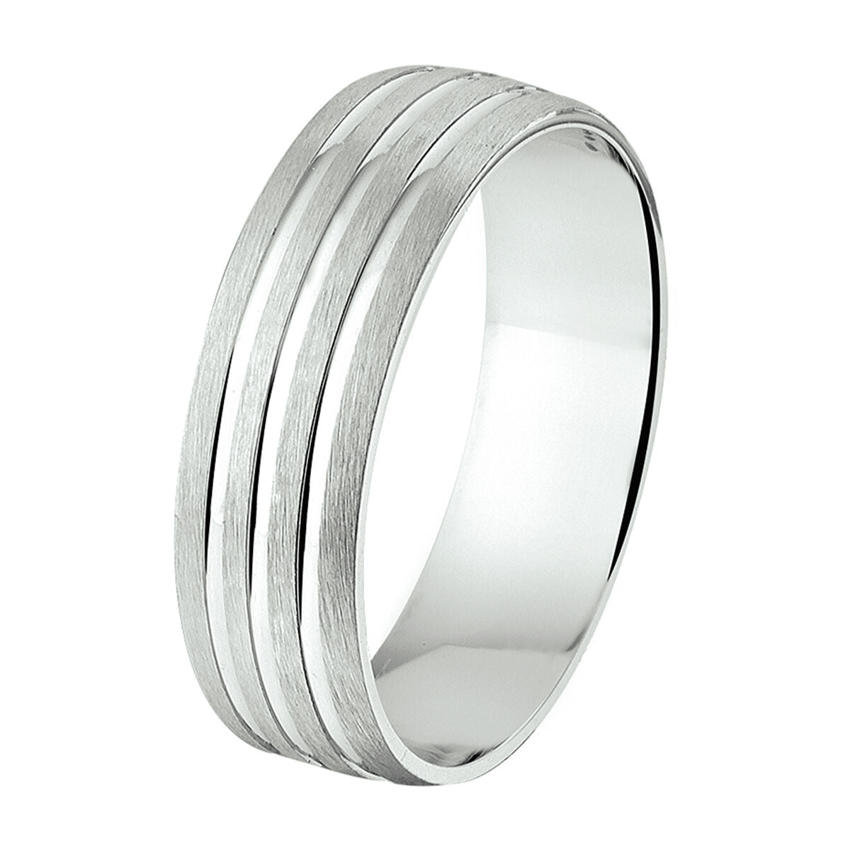 Gerhodineerd Zilveren Ring