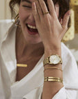 Rosefield horloge ACSG-A03 The Ace Silver Sunray Gold - PansiteNederland.nl